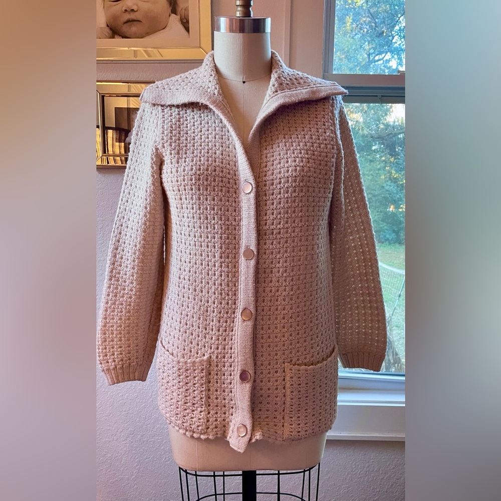 Women's Cream Knit Sweater